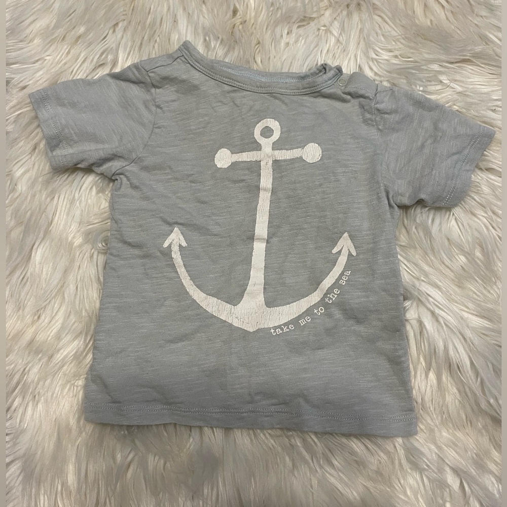 Little Co. Lauren Conrad Take Me To The Sea Anchor Shirt💙